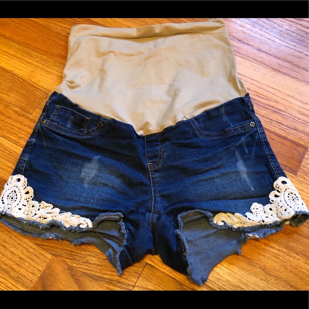 Planet Motherhood Maternity Shorts